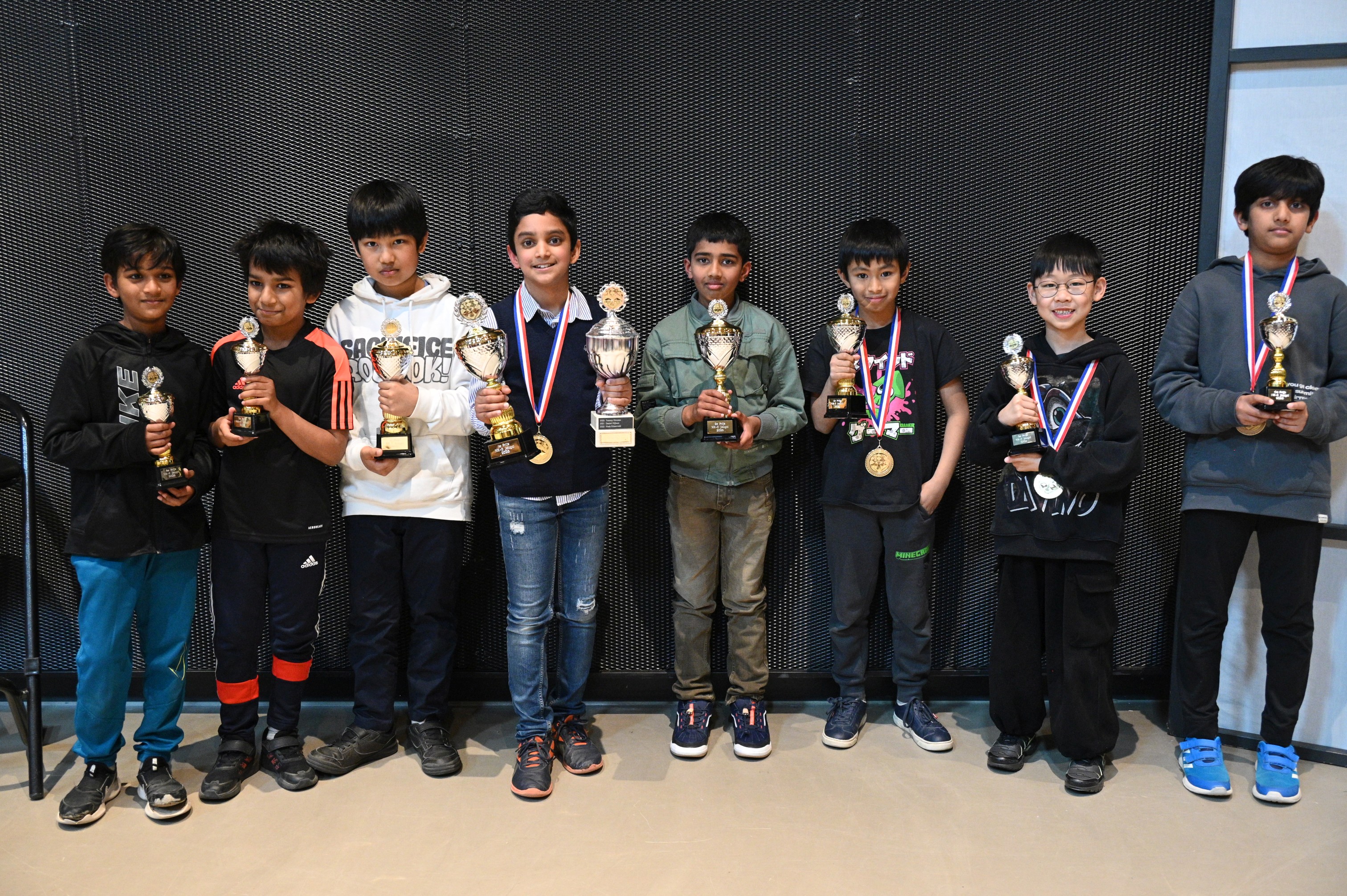 Samaira, Viaan en Aadvik gooien hoge ogen op NK-E
